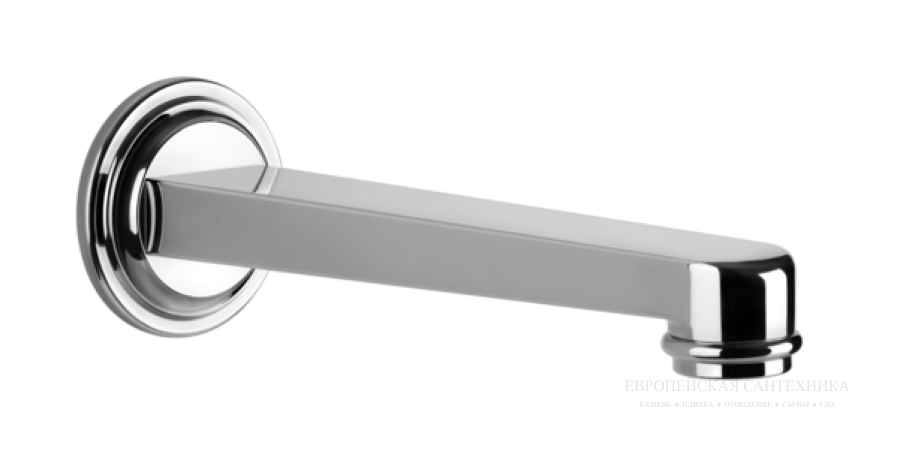 Излив Gessi Venti20, настенный, цвет Chrome