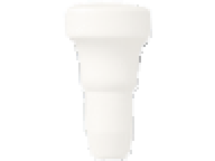 На изображении товар CERAMICHE GRAZIA Угловой элемент ELECTA ANGOLO ESTERNO PARETE TORO 5,6X2,5 BIANCO MATT от официального представителя в Москве