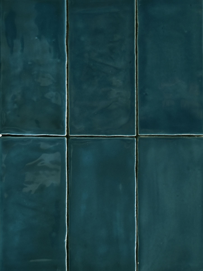 Sartoria Керамическая плитка Memorie Blu di Prussia Glossy 6.5x13 - изображение 1