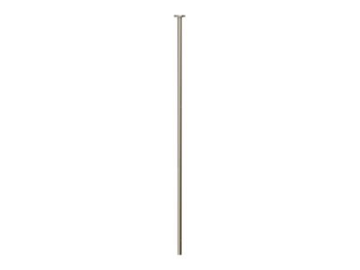 На изображении товар Излив потолочный Gessi Anello, 1600 мм, цвет Finox Brushed Nickel от официального представителя в Москве