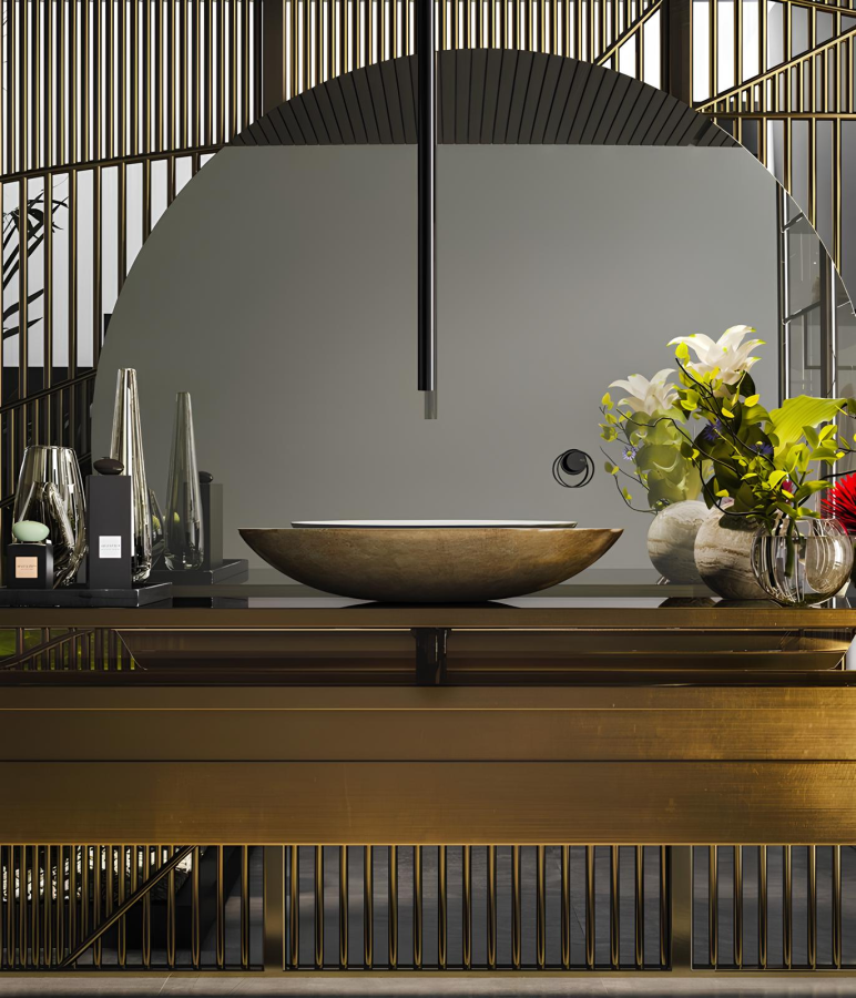 Излив потолочный Gessi Anello, 1600 мм, цвет Finox Brushed Nickel - изображение 2
