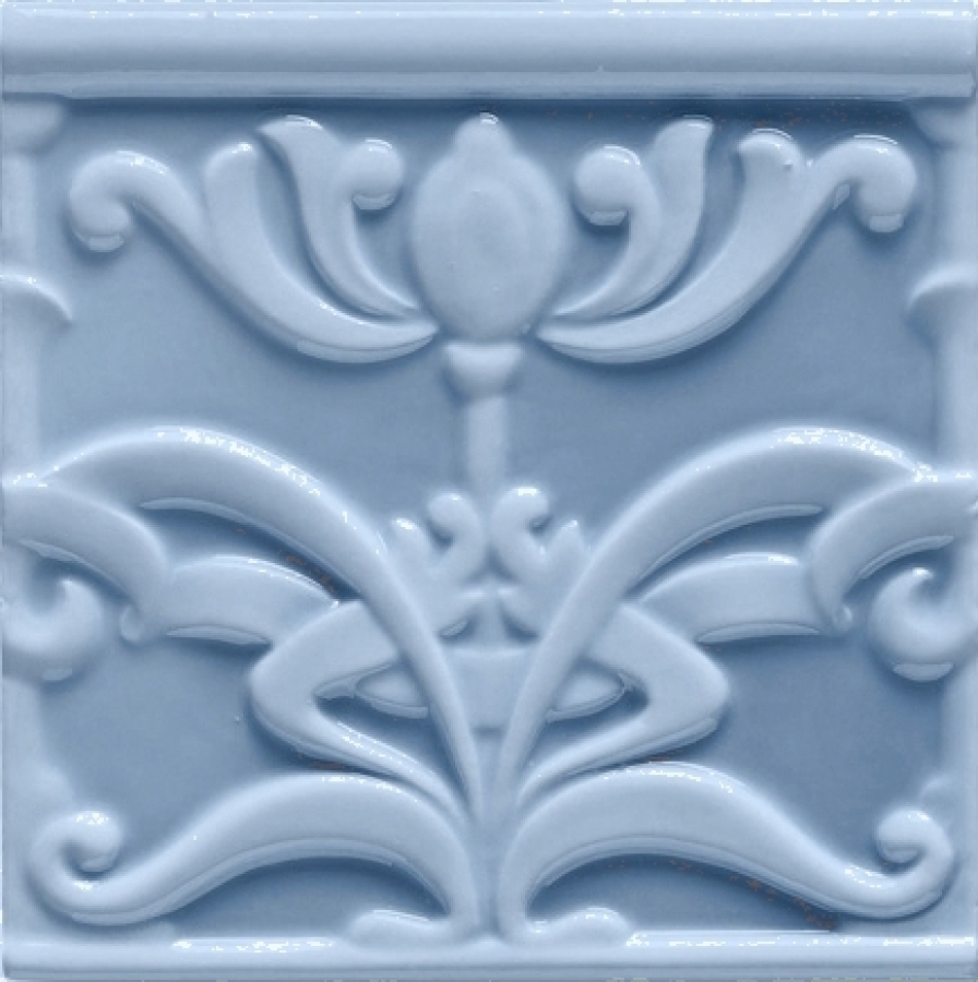 CERAMICHE GRAZIA Декор ESSENZE LIBERTY 13X13 GENZIANA - изображение 1