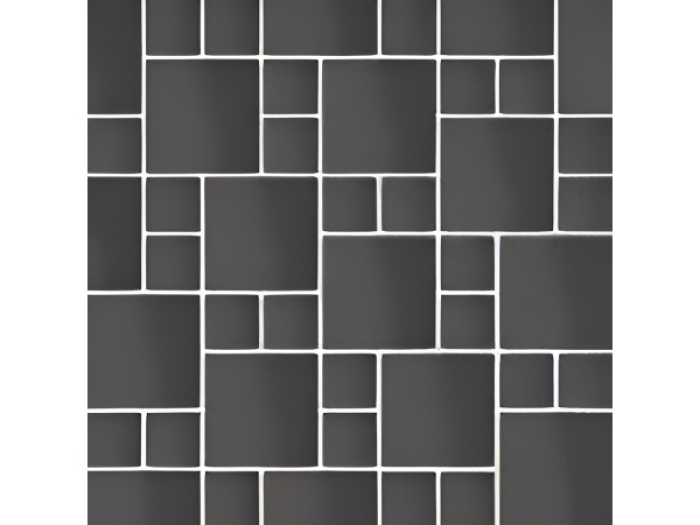 На изображении товар Micro. Керамогранит Microtiles Double Glaze Black 30,1x30,1 от официального представителя в Москве