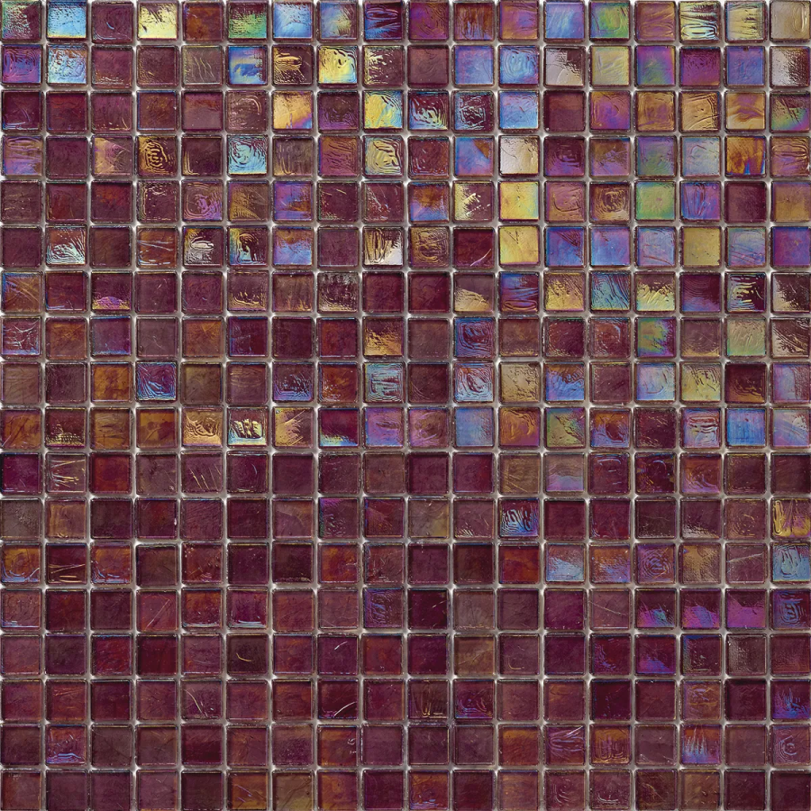 Sicis Стеклянная мозаика Glimmer Strawberry chips size 15x15 mm sheet size 295x295 mm
