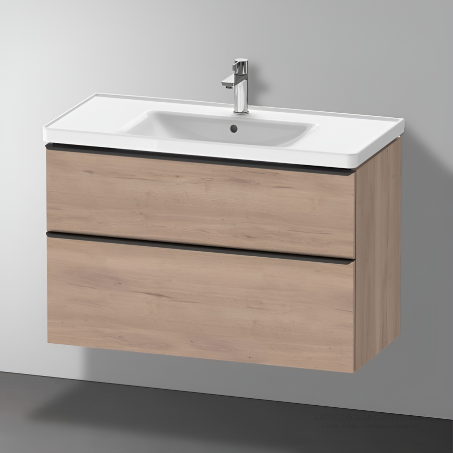 Раковина Duravit D-Neo для мебели, 1005x480 мм, 1 отверстие под смеситель, цвет белый с покрытием WonderGliss - изображение 7