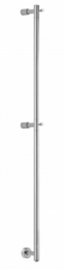 Полотенцесушитель Margaroli Arcobaleno, электрический, 1545х105 мм, цвет Brushed Matt Metal Black