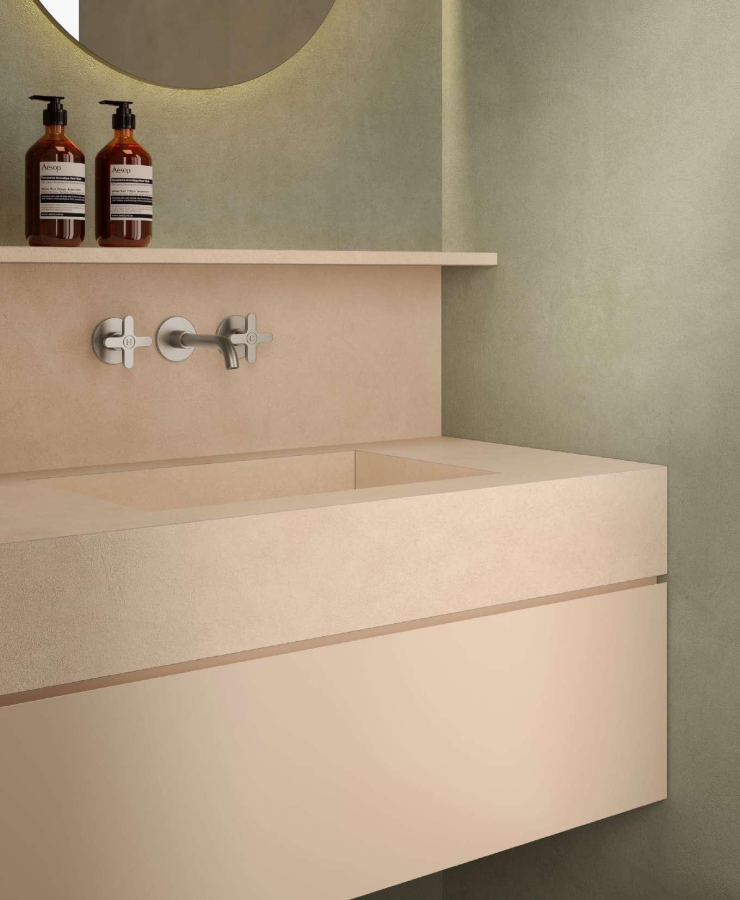 Kronos Ceramiche Мозаика Materia Sandalo Mosaico 30X30 (1X1) - изображение 19