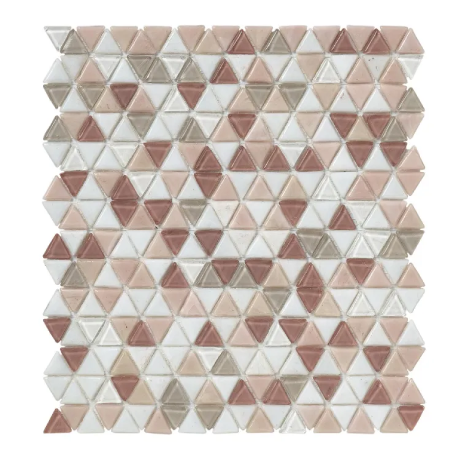 Sicis Смальтовая мозаика Trigono Blends Mosaic Gunta chips size 19x21 mm sheet-size 284x300 mm