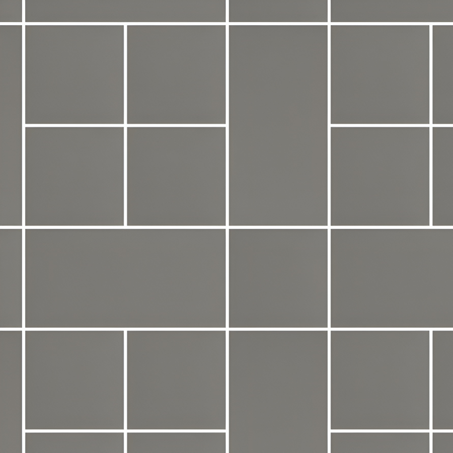 Micro. Керамогранит Microtiles Plaid Mud 30,1x30,1