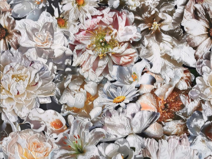 На изображении товар Akros Venezia Камень Stonature Kipos DIM Bianco Carrara etched 80X80X1 от официального представителя в Москве