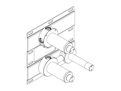 Скрытая часть CeaDesign BUILT-IN PARTS PTR30 для встраиваемого смесителя, PTR 30