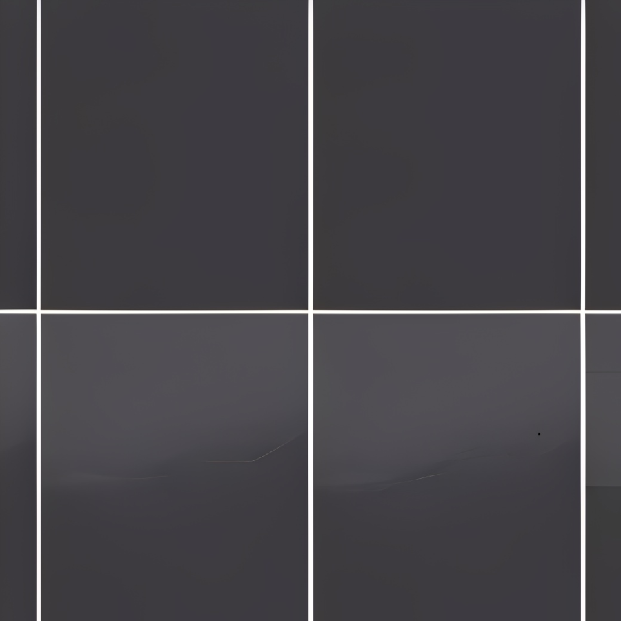 Micro. Керамогранит Microtiles X4 Grid Glaze Black 30,1x40,2