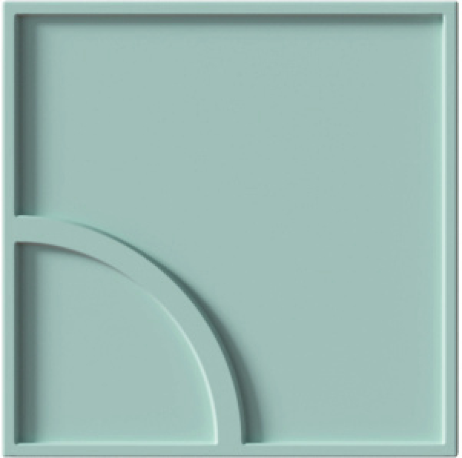 Micro. Керамогранит Ways Curve Azure 12,5X12,5