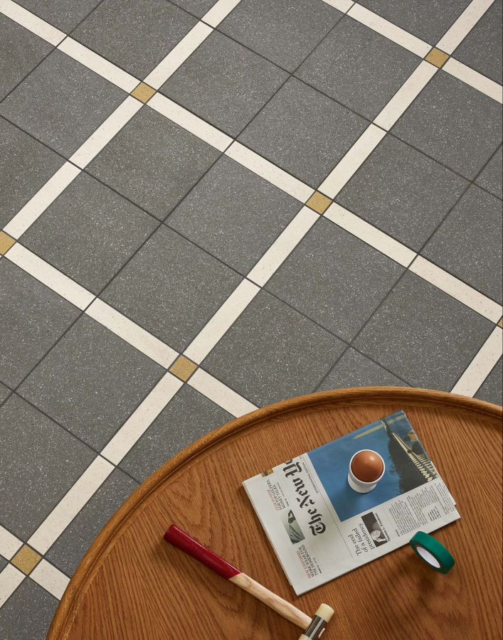 Mutina Керамическая плитка Time Dakota Grey Rough 20,5x20,5 - изображение 2