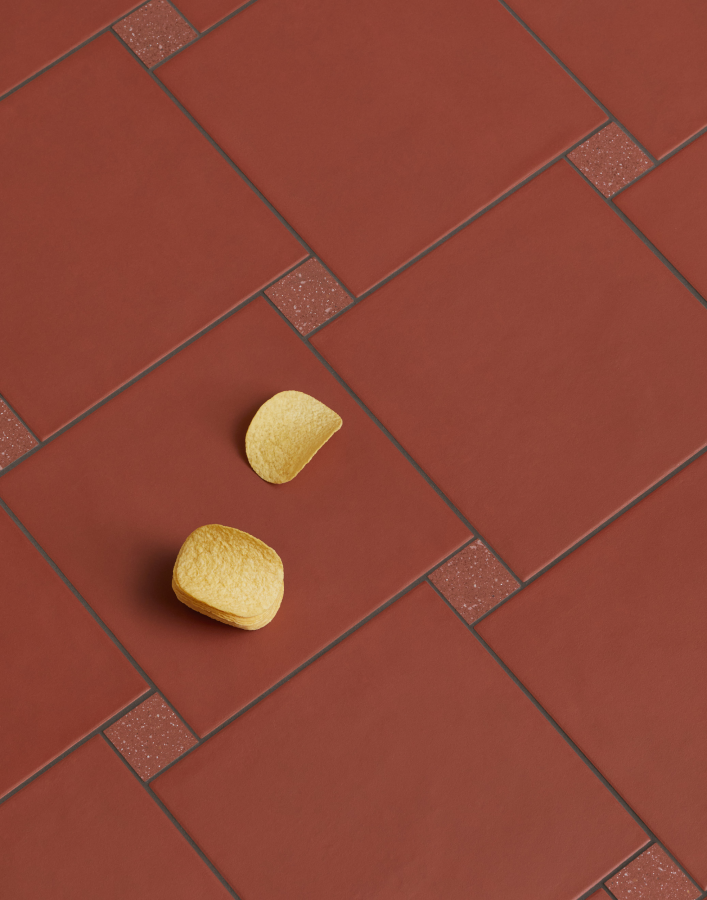 Mutina Керамическая плитка Time Salta Red Smooth 20,5x20,5 - изображение 5