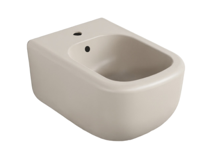 На изображении товар Биде Cielo Era 365х530 мм, подвесное, 1 отверстие для смесителя, цвет Avena от официального представителя в Москве