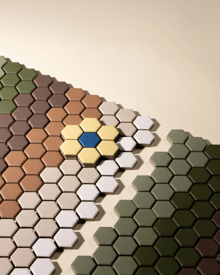 Appiani Керамическая мозаика Eden XEDN6M5 matt 30x30 (2.5x2.8 ) - изображение 4