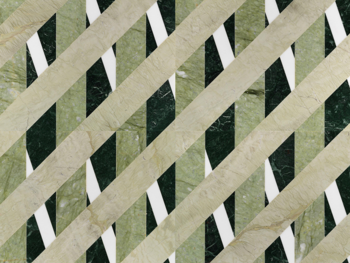 На изображении товар Lithos design Камень Marble Floor Design Opus Bambu 60x60x1,8 от официального представителя в Москве