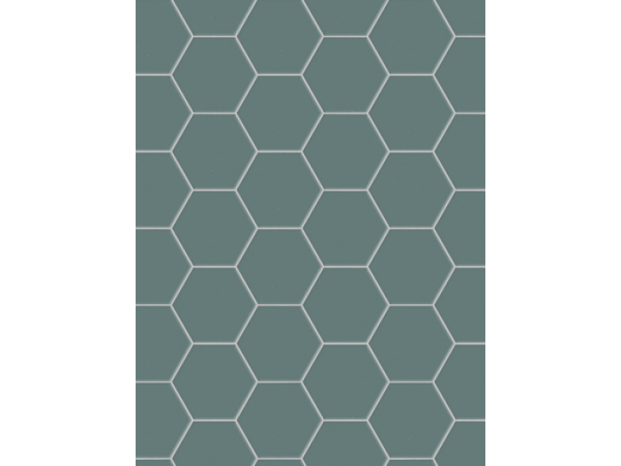 На изображении товар Terratinta Ceramics Керамогранит Hexa Floor Matt Laurel Green Hexagon 14x16 / 8.5 от официального представителя в Москве