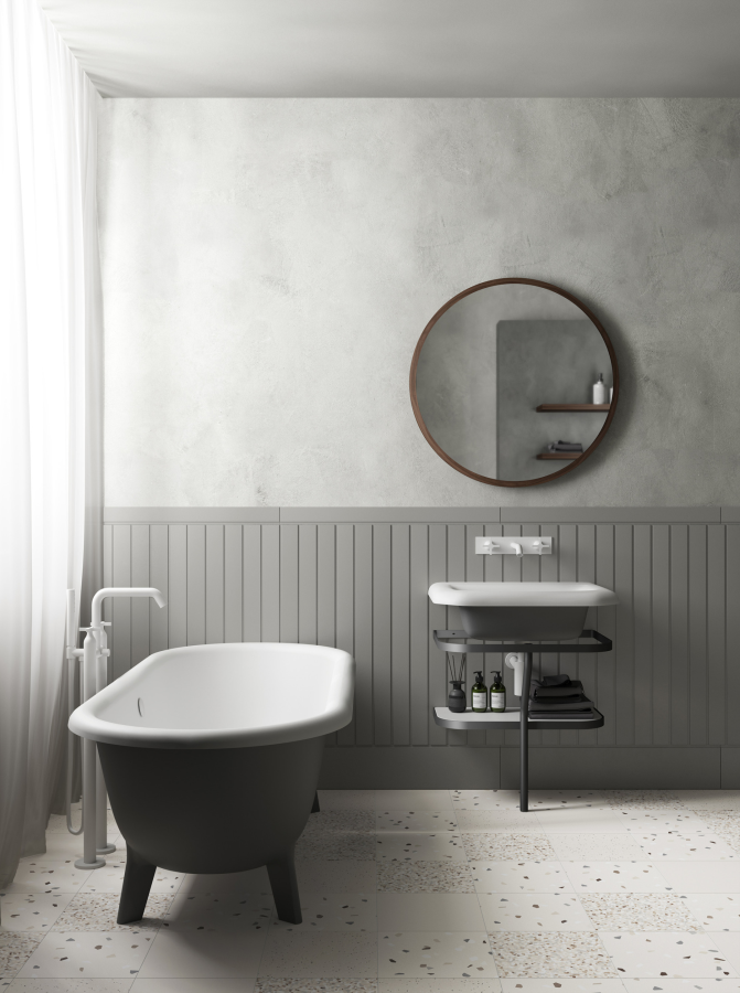 Micro. Керамогранит Perlinato Small board White 7x100 - изображение 12