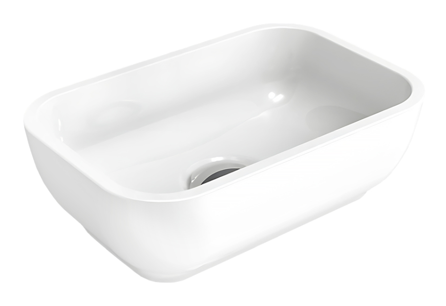 Раковина Flaminia Pass, подвесная/для установки на столешницу, 300х220 мм, цвет белый