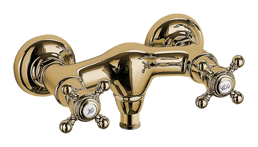 Cмеситель для душа Carlo Frattini Elizabeth/Epoque, внешнего монтажа, без душевого гарнитура, цвет бронза античная