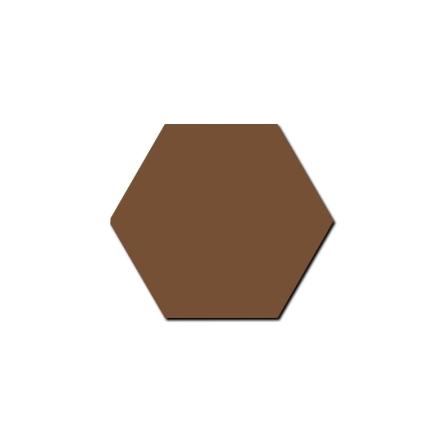 Etruria Керамогранит Hex 24X27.7 Esagono Tabacco