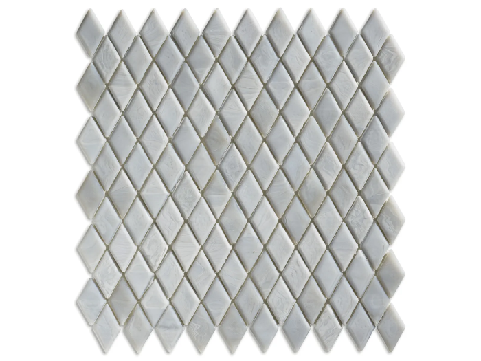 На изображении товар Sicis Стеклянная мозаика Diamond ITEM 02 Mohs Sat chips size 23х40 mm sheet size 259x266 mm от официального представителя в Москве