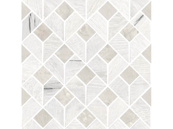 На изображении товар Santagostino Керамогранит Timewood Flip White, 29x29 от официального представителя в Москве