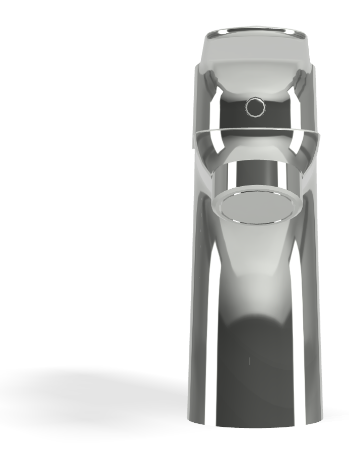 Смеситель для раковины Carlo Frattini Serie 22, однорычажный, c донным клапаном Click-Clack, 2 гибкими шлангами, Н-123 мм, цвет хром - изображение 1