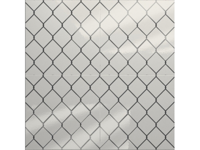 Iris Ceramica Керамическая плитка Diesel Fence Fence decoro glossy 20x20