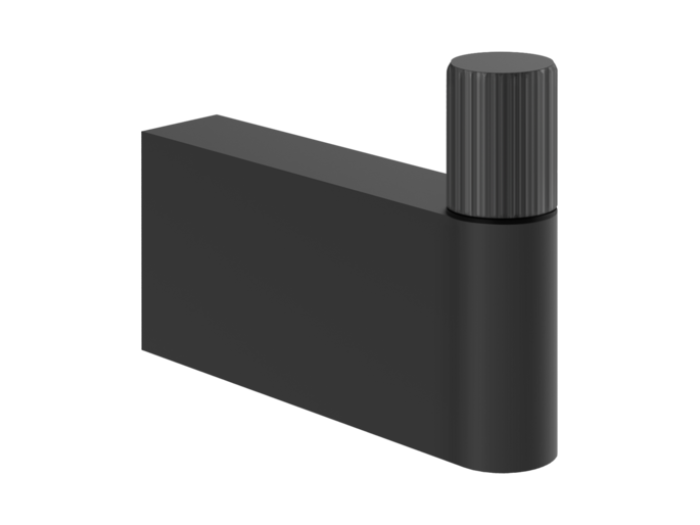 На изображении товар Крючок Gessi Habito, настенный, цвет Matte Black от официального представителя в Москве