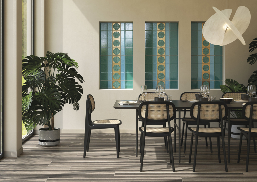 Iris ceramica Керамическая плитка BDA Citta di Faenza Geo verde glossy 15x15 - изображение 9