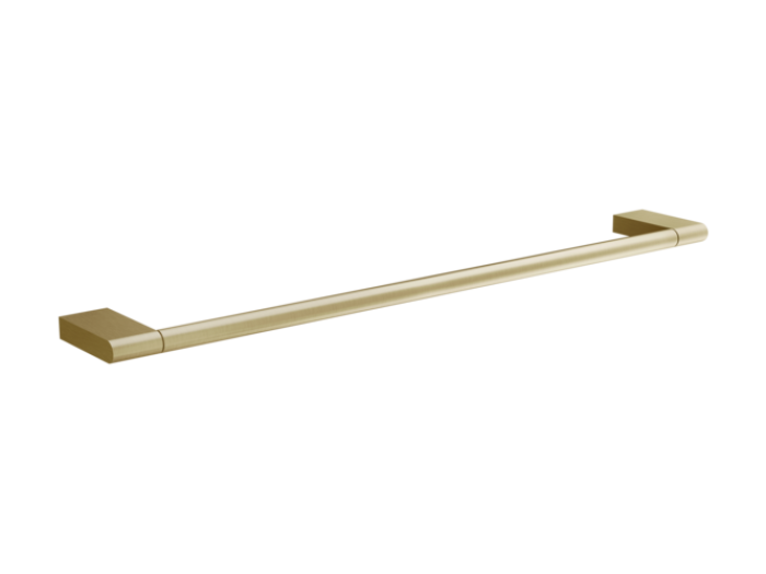 На изображении товар Полотенцедержатель Gessi Origini, настенный, L450 мм, цвет Brass Brushed PVD от официального представителя в Москве
