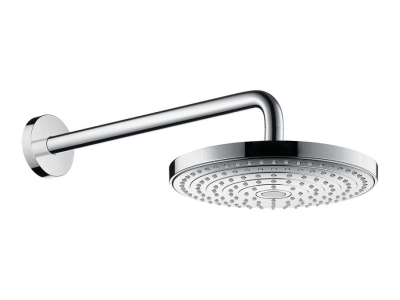 Верхний душ Hansgrohe Raindance Select S 300 2jet, D-30 cм, с настенным держателем 39 см, цвет Хром