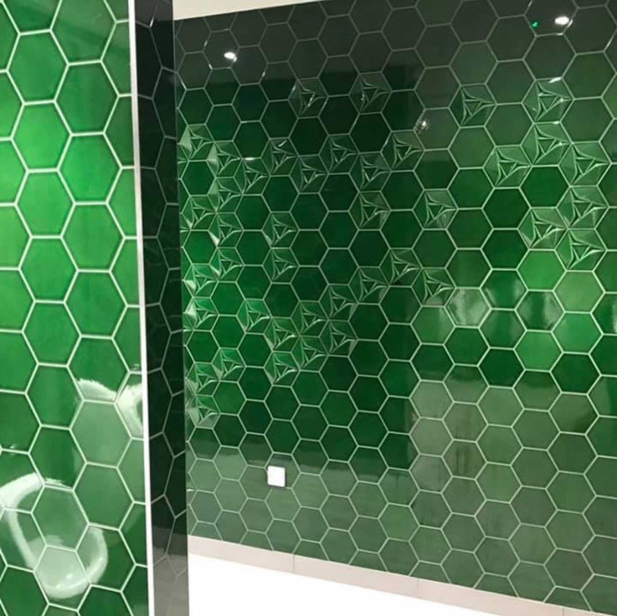 Etruria Керамическая плитка CONCETTO SPAZIALE 16X18.5 Esagono Piano Beige - изображение 4