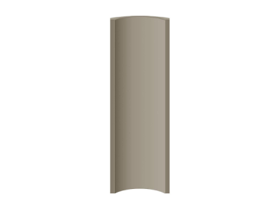 На изображении товар Terratinta Ceramics керамогранит Norse Roller Matt Clay 10x30 / 20.0 от официального представителя в Москве
