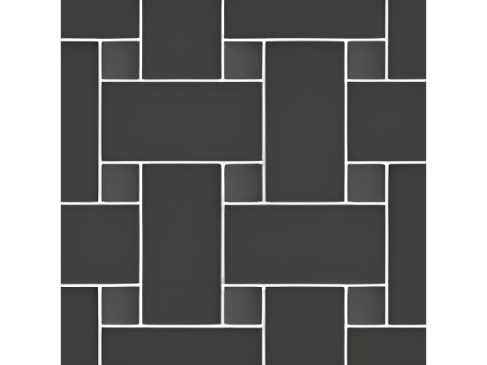 На изображении товар Micro. Керамогранит Microtiles Ancient Mix Glaze Black 30,1x30,1 от официального представителя в Москве
