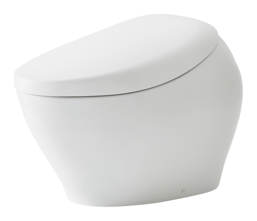 Унитаз без подсветки Toto Neorest NX , 468x800x565 мм, напольный, безободковый, электронный, пульт управления, сиденье, функции Actilight