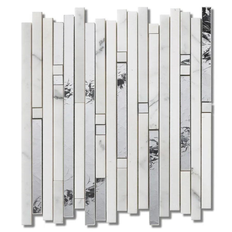 Sicis Смешанная мозаика Fibers Thick Feldspar 288x331 mm