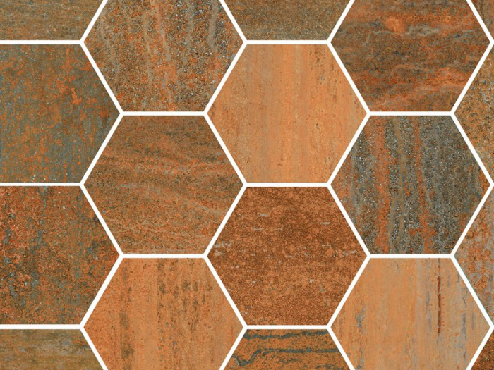 На изображении товар Santagostino Керамогранит Maxi Class Dripart Copper, 30x34,5 от официального представителя в Москве