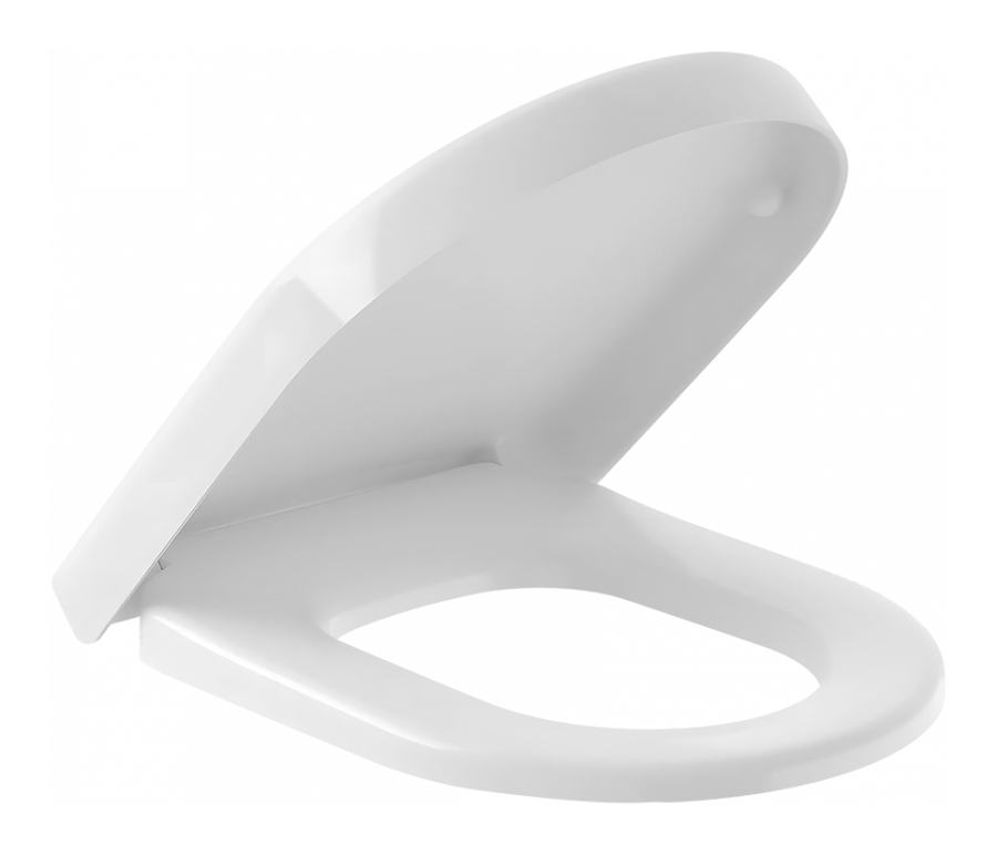 Сиденье с крышкой Villeroy&Boch Subway 2.0 375х459 мм, белое - изображение 1