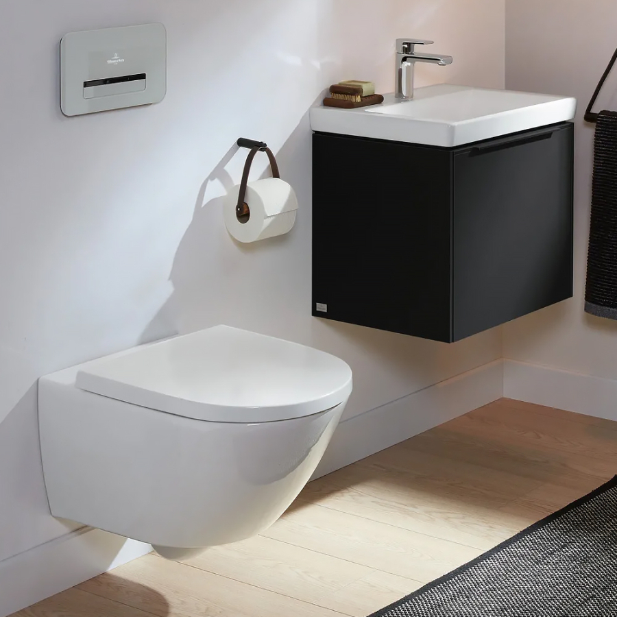 Сиденье с крышкой Villeroy&Boch Subway 2.0 375х459 мм, белое - изображение 4