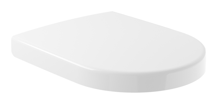 Сиденье с крышкой Villeroy&Boch Subway 2.0 375х459 мм, белое