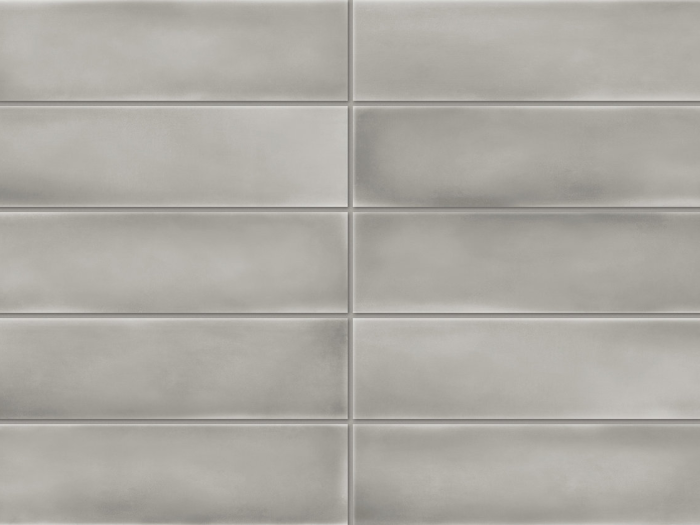На изображении товар Iris Ceramica Керамическая плитка Theke Tempere Grigio glossy 30x7,5 от официального представителя в Москве