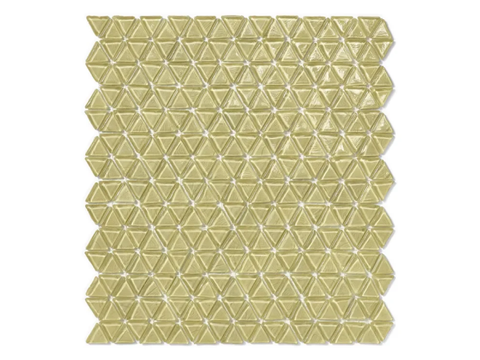 На изображении товар Sicis Смальтовая мозаика Trigono Mosaic Lino chips size 19x21 mm sheet-size 284x300 mm от официального представителя в Москве