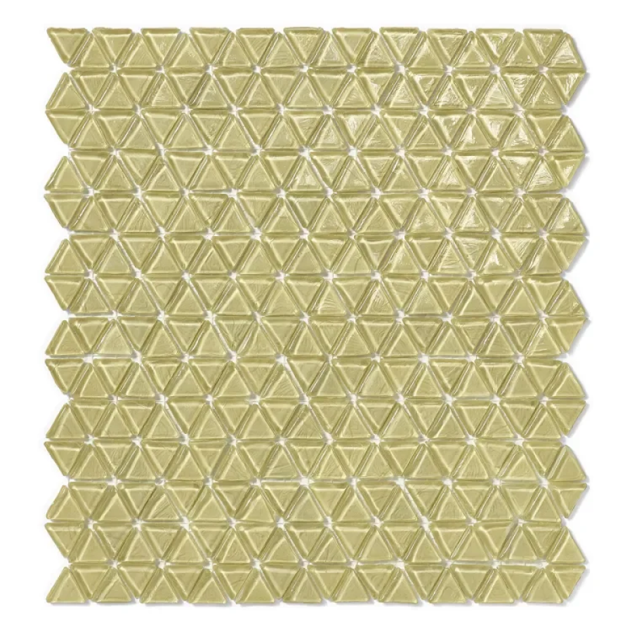 Sicis Смальтовая мозаика Trigono Mosaic Lino chips size 19x21 mm sheet-size 284x300 mm