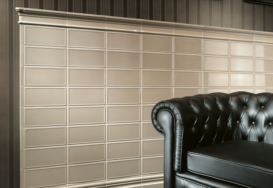 Etruria Керамическая плитка ART DÉCO 12.4X25 Vector Frame A Kaki - изображение 2