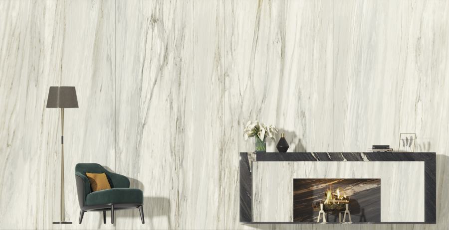 FMG Maxfine Керамогранит Marmi Delicato cremo lucidato 150x75 - изображение 4