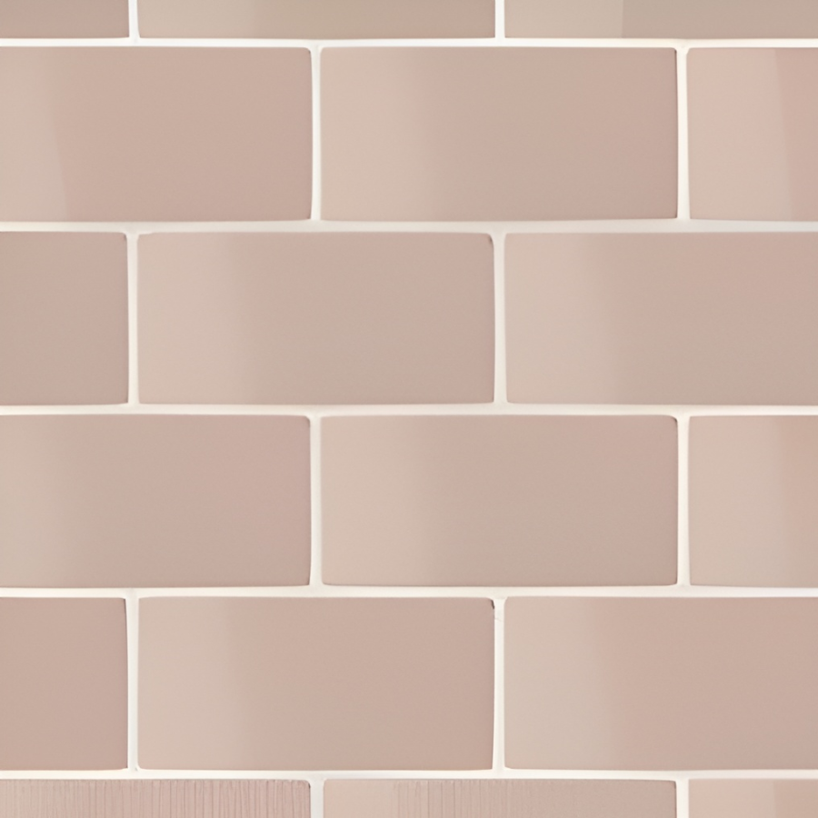 Micro. Керамогранит Microtiles Subway Glaze Terracotta 30,1X30,1